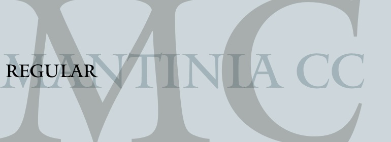 Mantinia font