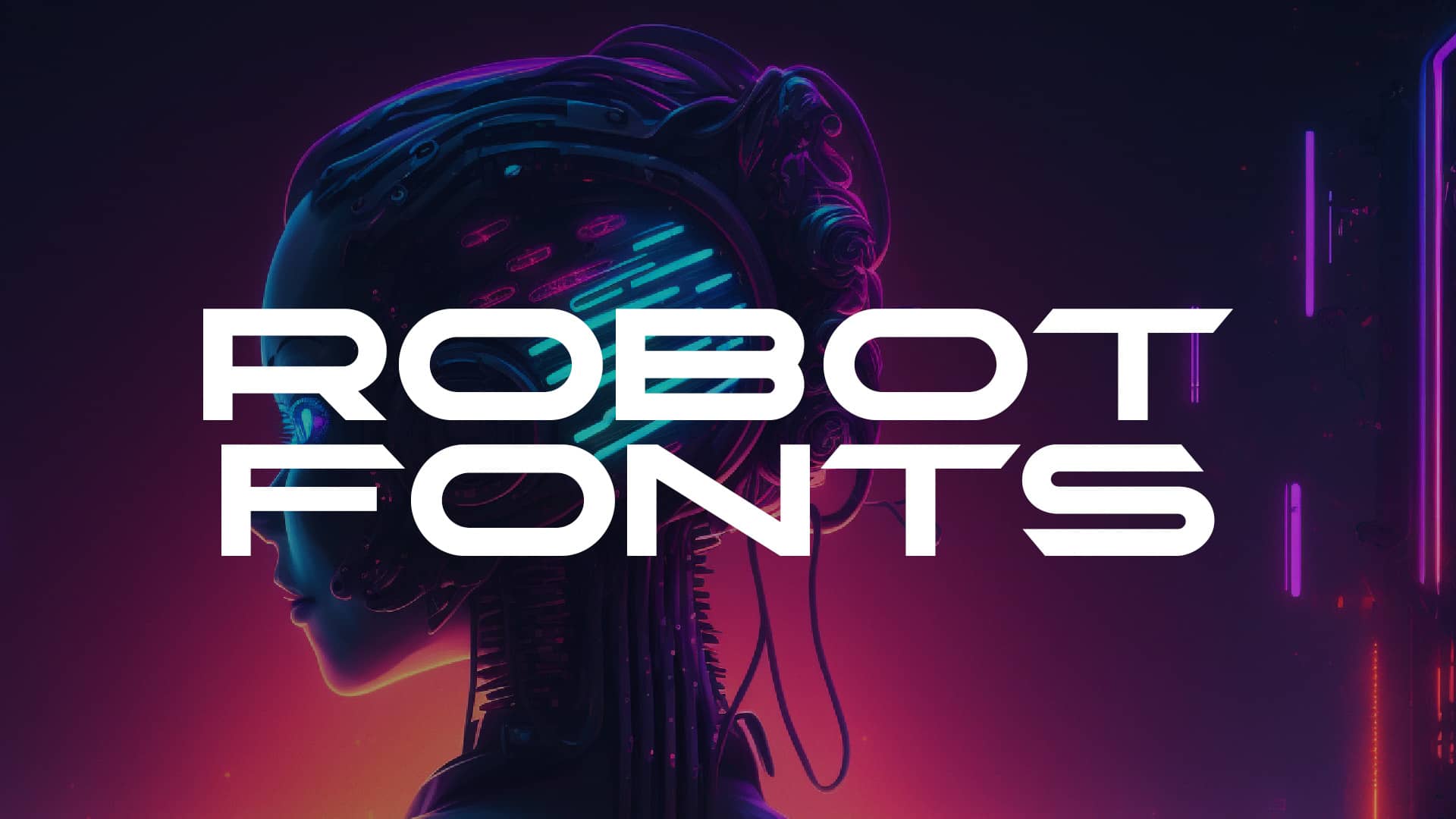 Robot Fonts