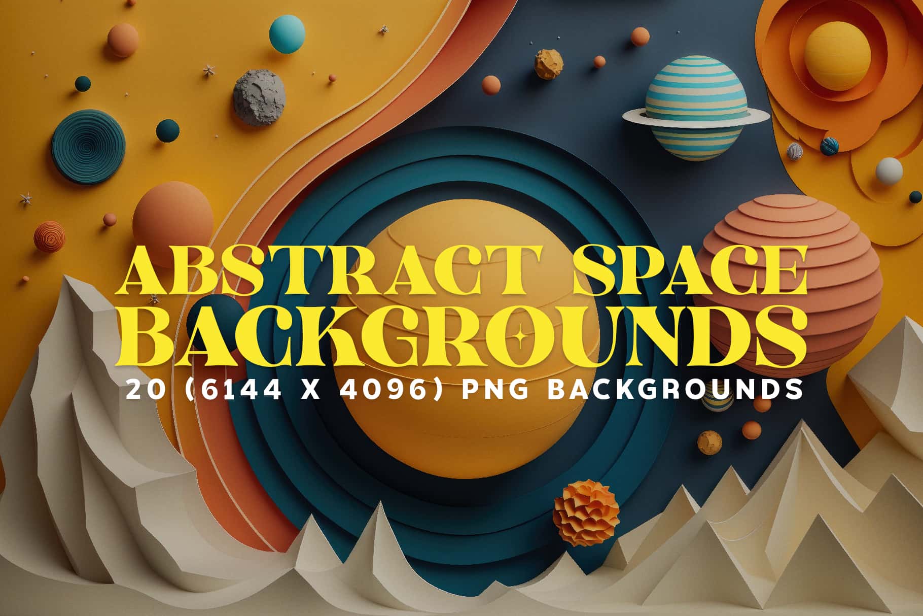 Abstract Space Background cover