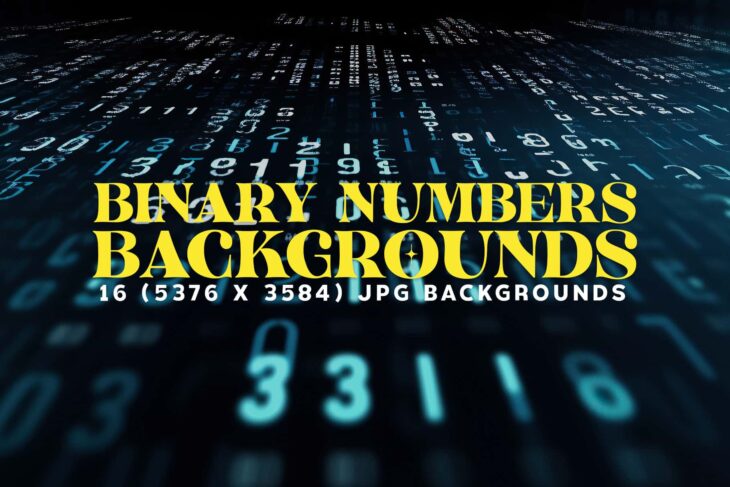 Binary Numbers Backgrounds