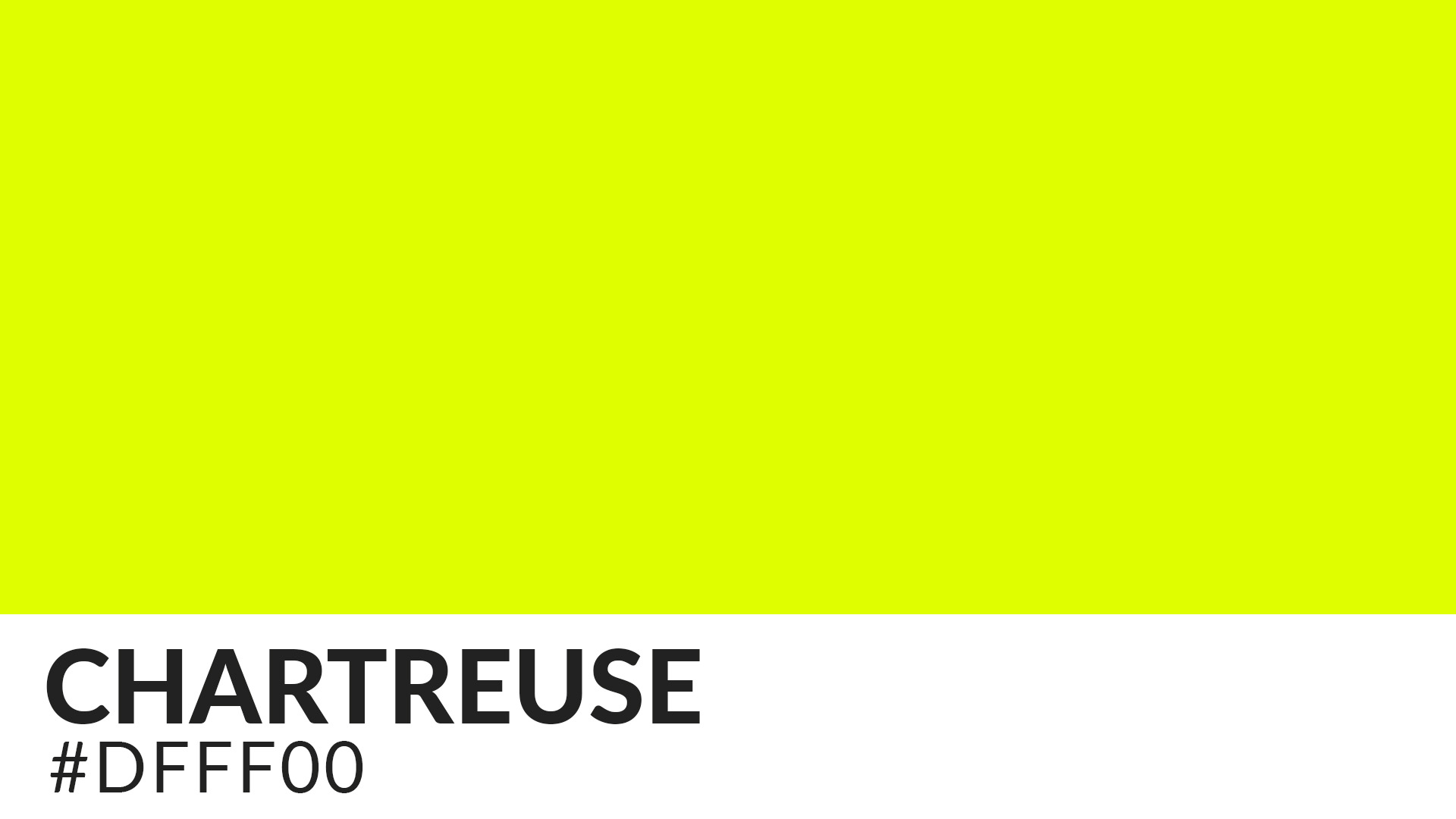 Chartreuse Color