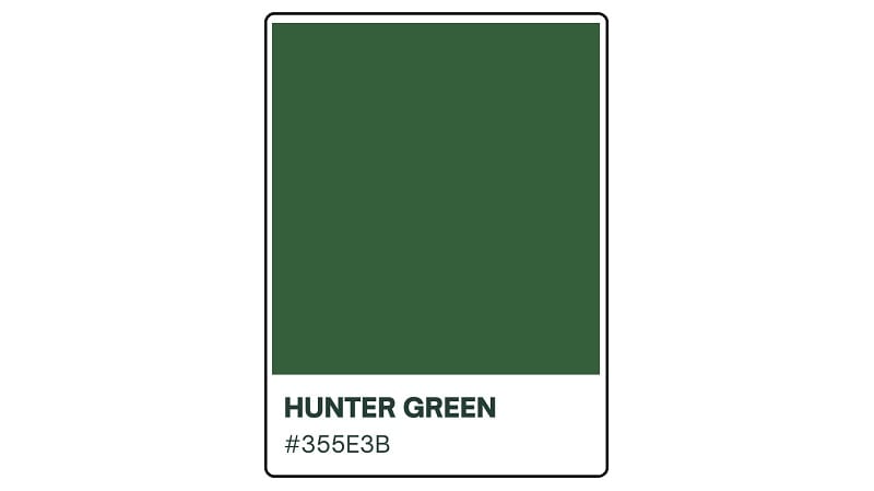 Hunter Green Color