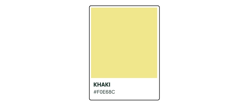 Khaki Color