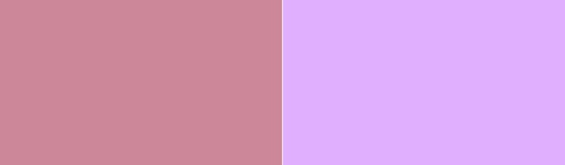 Puce and Mauve