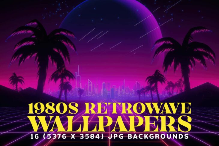 Retrowave Wallpapers Cover