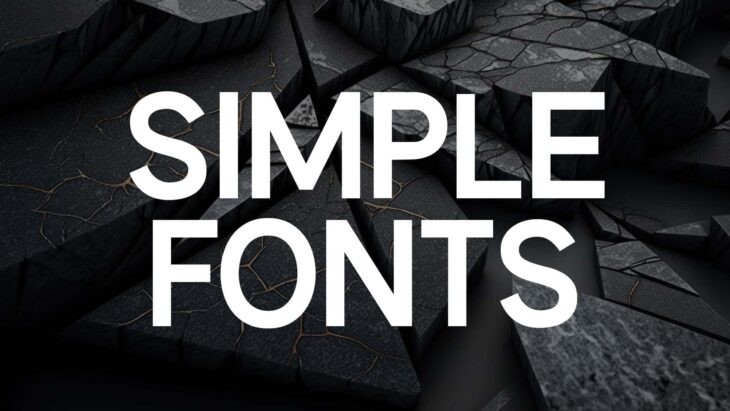 Simple Fonts