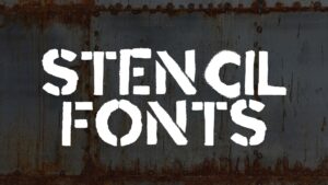 46 of the Best Stencil Fonts for the Perfect Urban Vibe | HipFonts