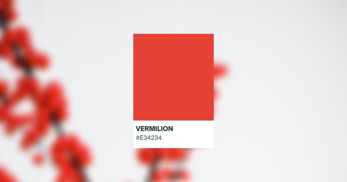 Vermilion Color cover
