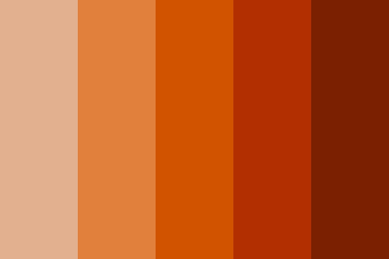 burnt orange_shades