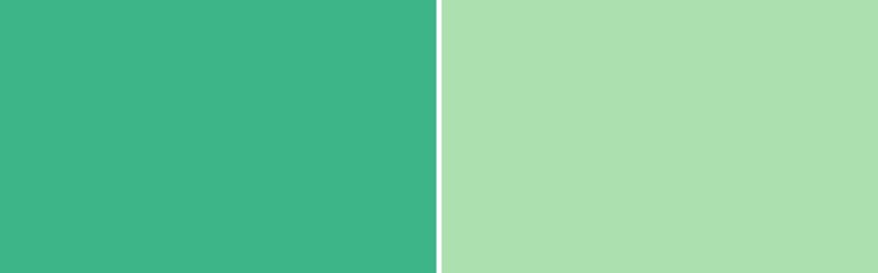 Mint vs Celadon