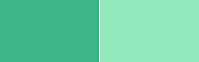 Mint vs Seafoam