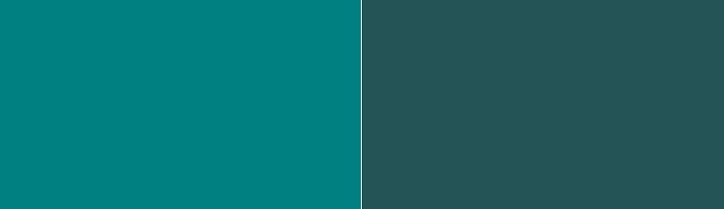 Teal vs Deep Sea Green