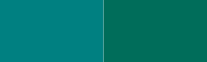 Teal vs Teal Green