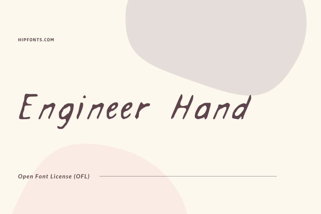 Engineer Hand Typeface: Infuse Your Designs with Whimsy and Creativity ...