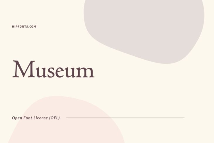 Museum free font