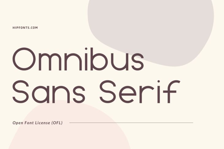 Omnibus Sans Serif