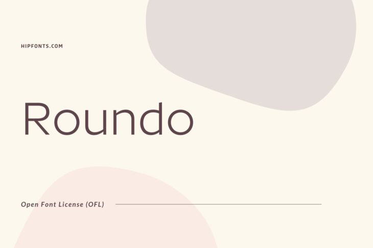 Roundo free font