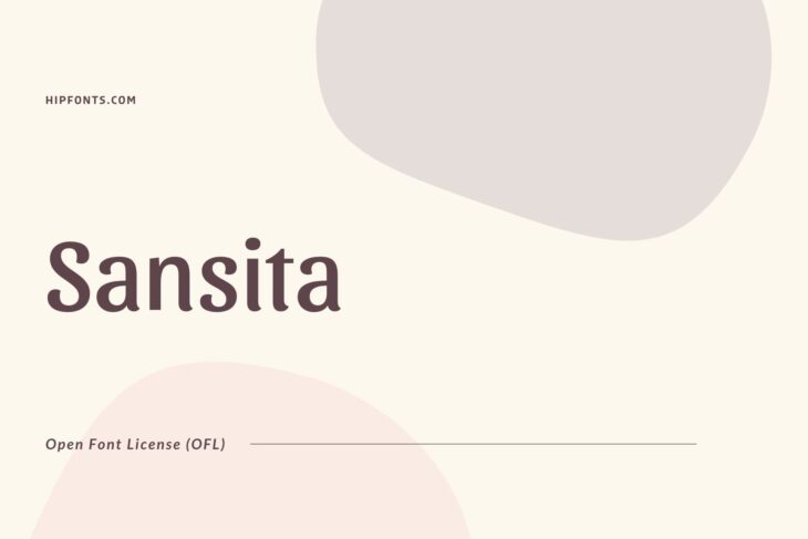 Sansita free font