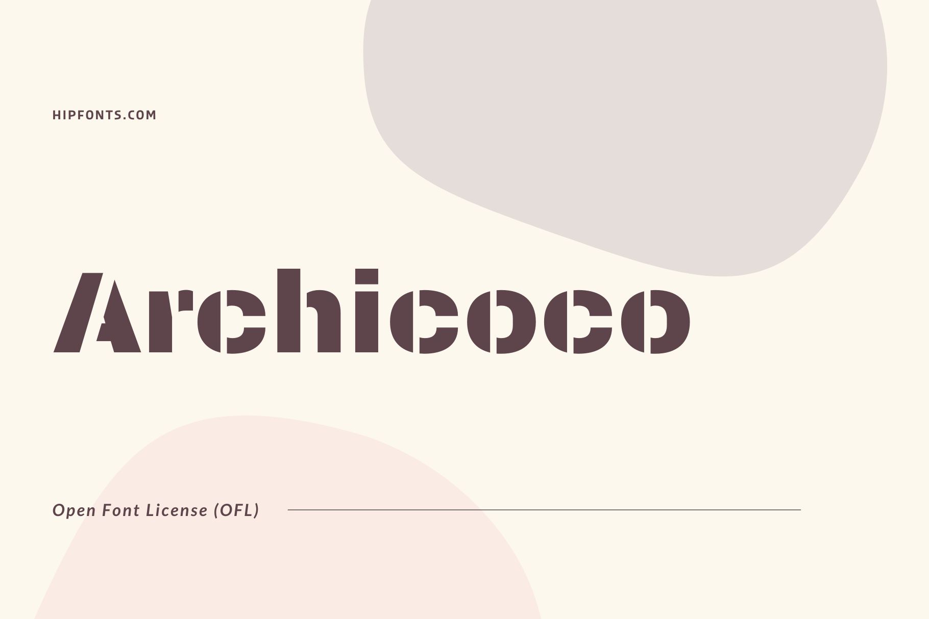 archicoco free font