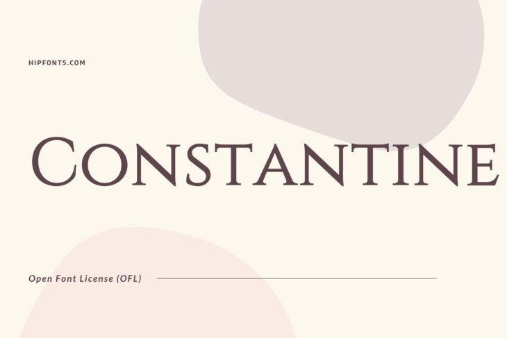 constantine free font