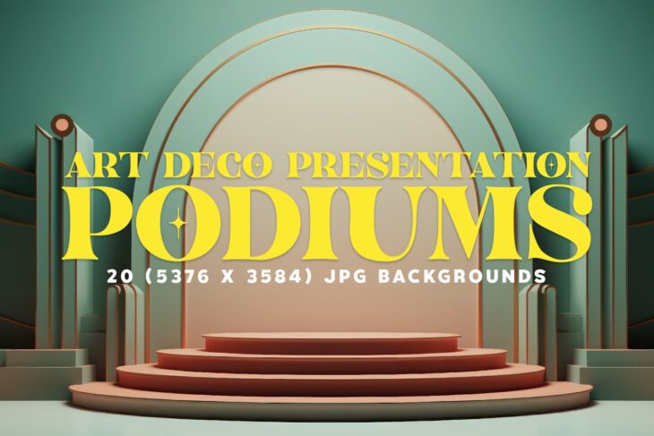 Art Deco Presentation Podiums Cover-min
