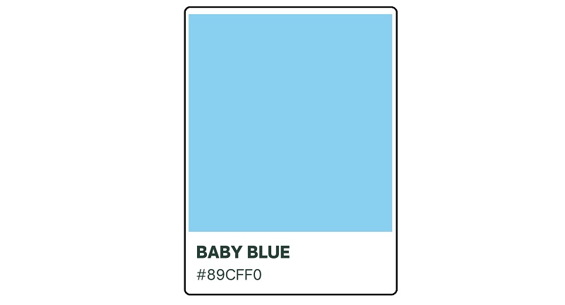 Baby Blue Color