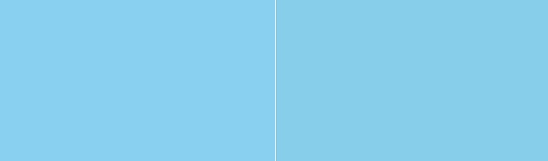 Baby Blue vs Sky Blue