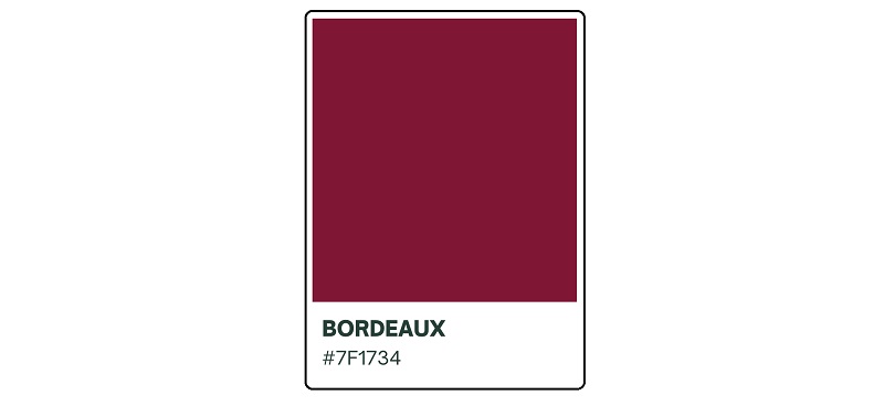Bordeaux Color