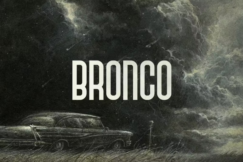 Bronco Typeface