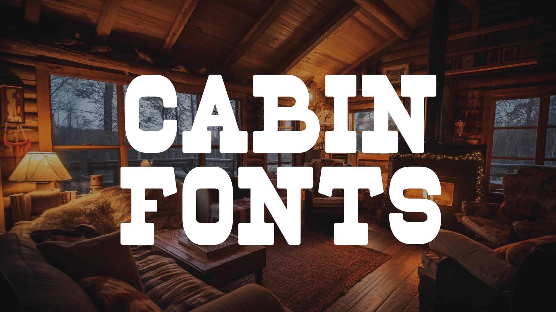 Cabin Fonts
