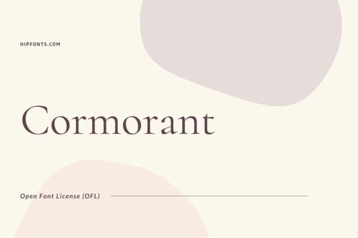 Cormorant free font