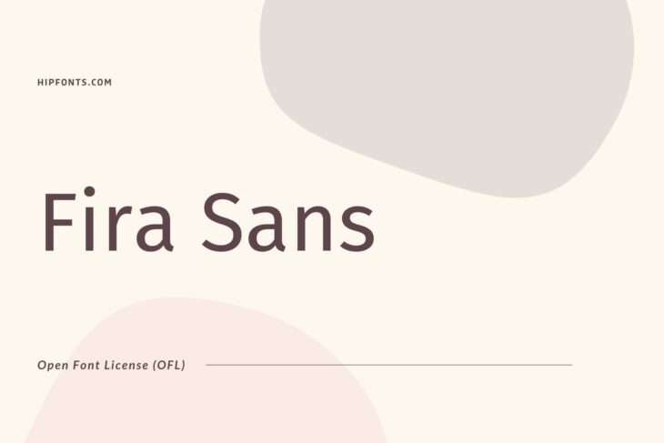 Fira Sans free font