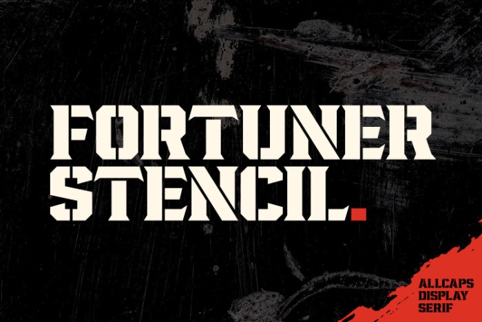 Fortuner-Stencil