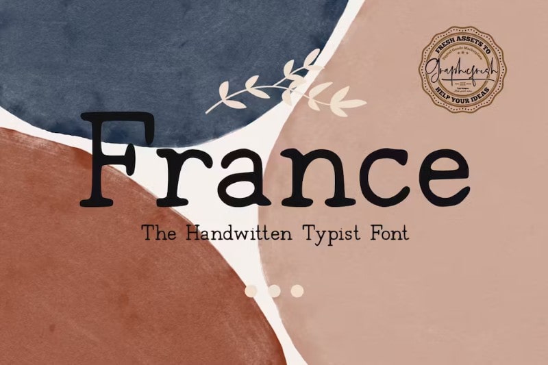 France Typeface