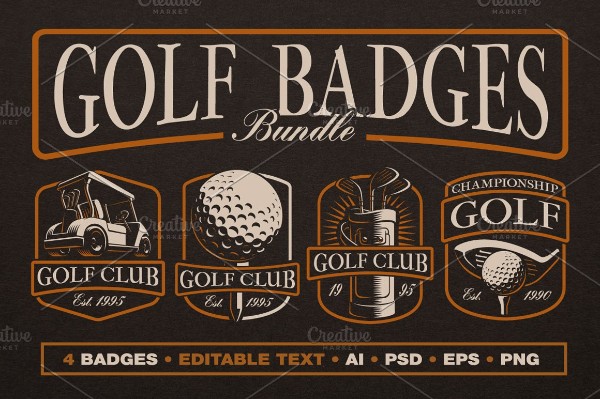 18 of the Best Golf Logos for Creative Sports Brands | HipFonts