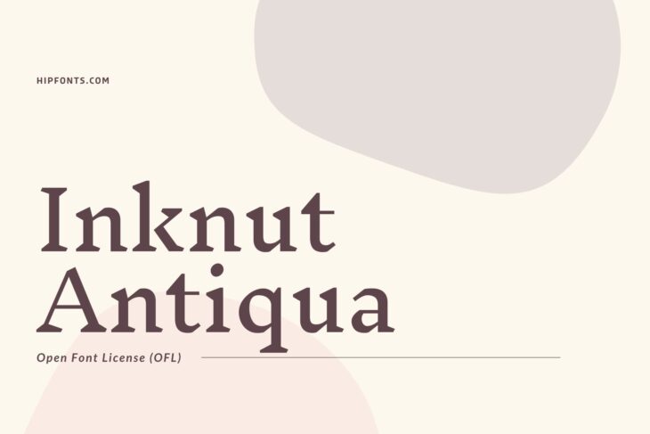 Inknut Antiqua free font