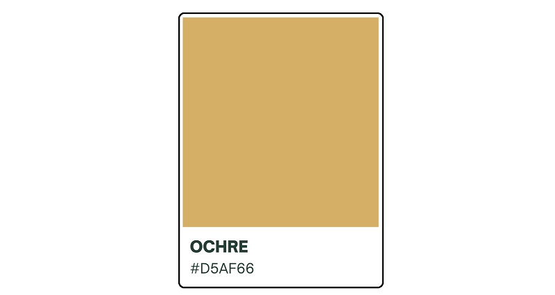 Ochre Color