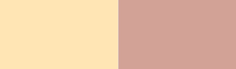 Peach vs Peach Beige