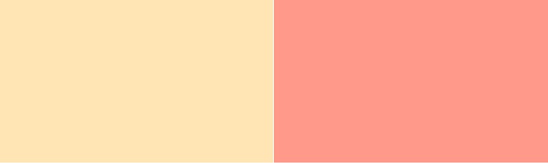 Peach vs Peach Pink