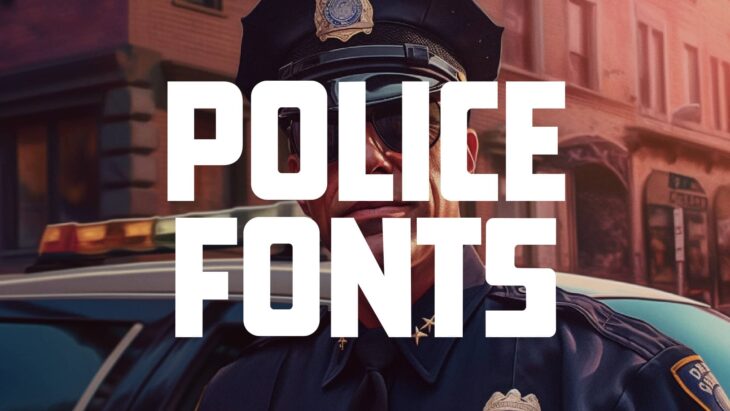 Police Fonts