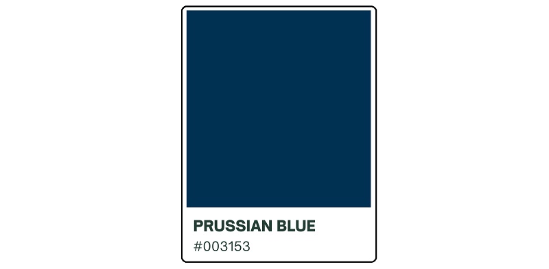 Prussian Blue Color