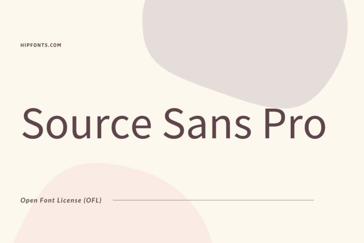 Source Sans Pro Free Font