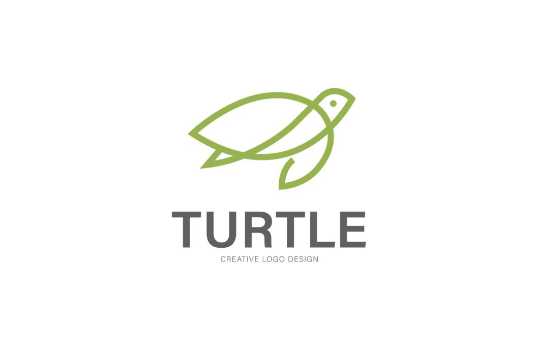 16 Stylish Turtle Logos for the Modern Brand or Business | HipFonts