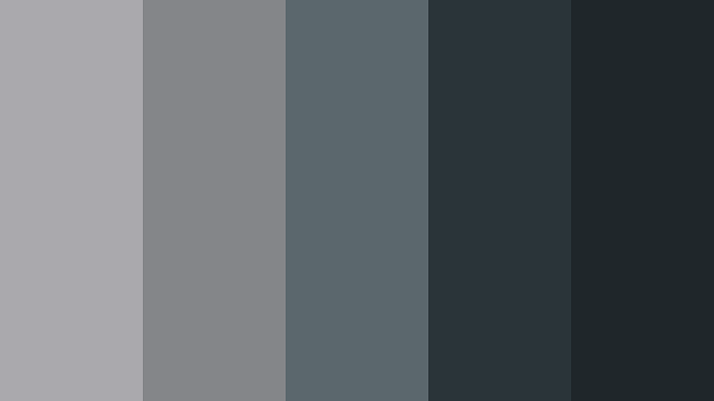 Gunmetal Color Palette