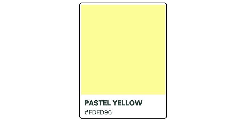 Pastel Yellow Color