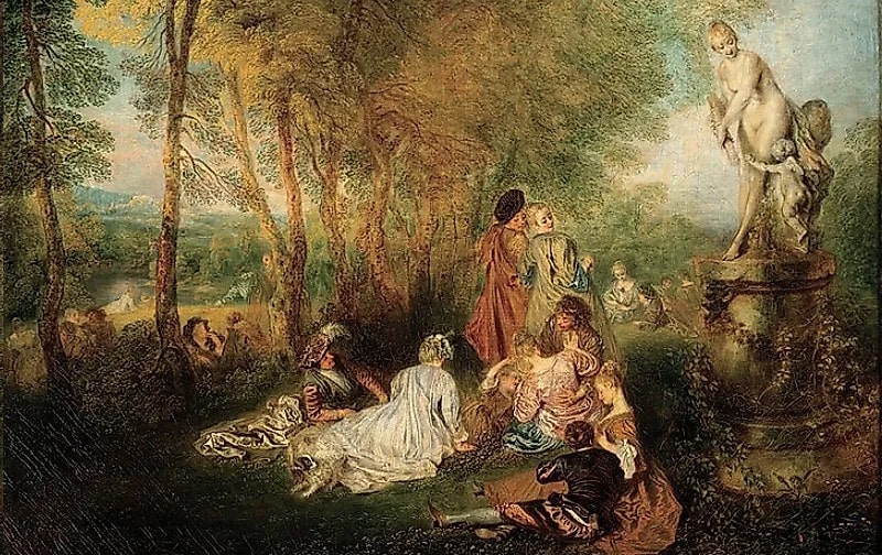 Antoine Watteau's "Feast of Love"
