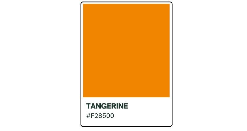 Tangerine Color