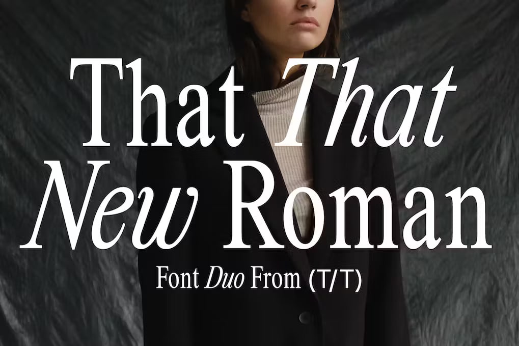 New Roman Font