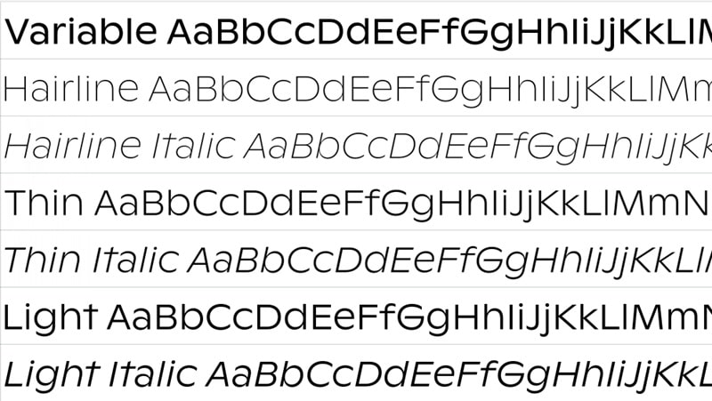 ginto-font sample
