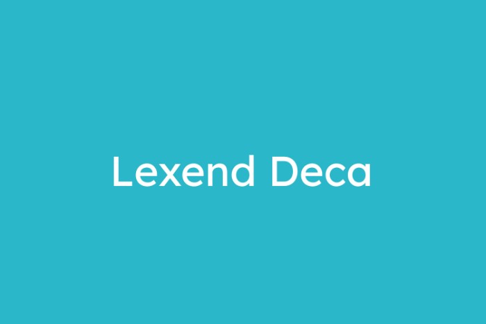 lexend-deca